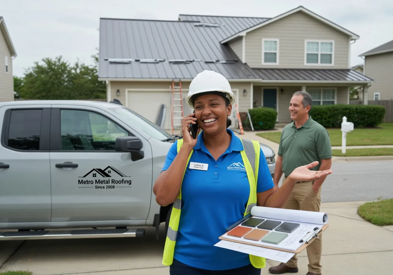 Storm Damage Metal Roof Repair in Piermont, NH